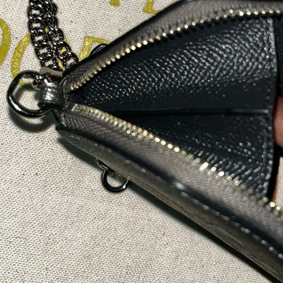 NWOT Coach Silver Snowflake Coin Purse - Picture 7 of 13